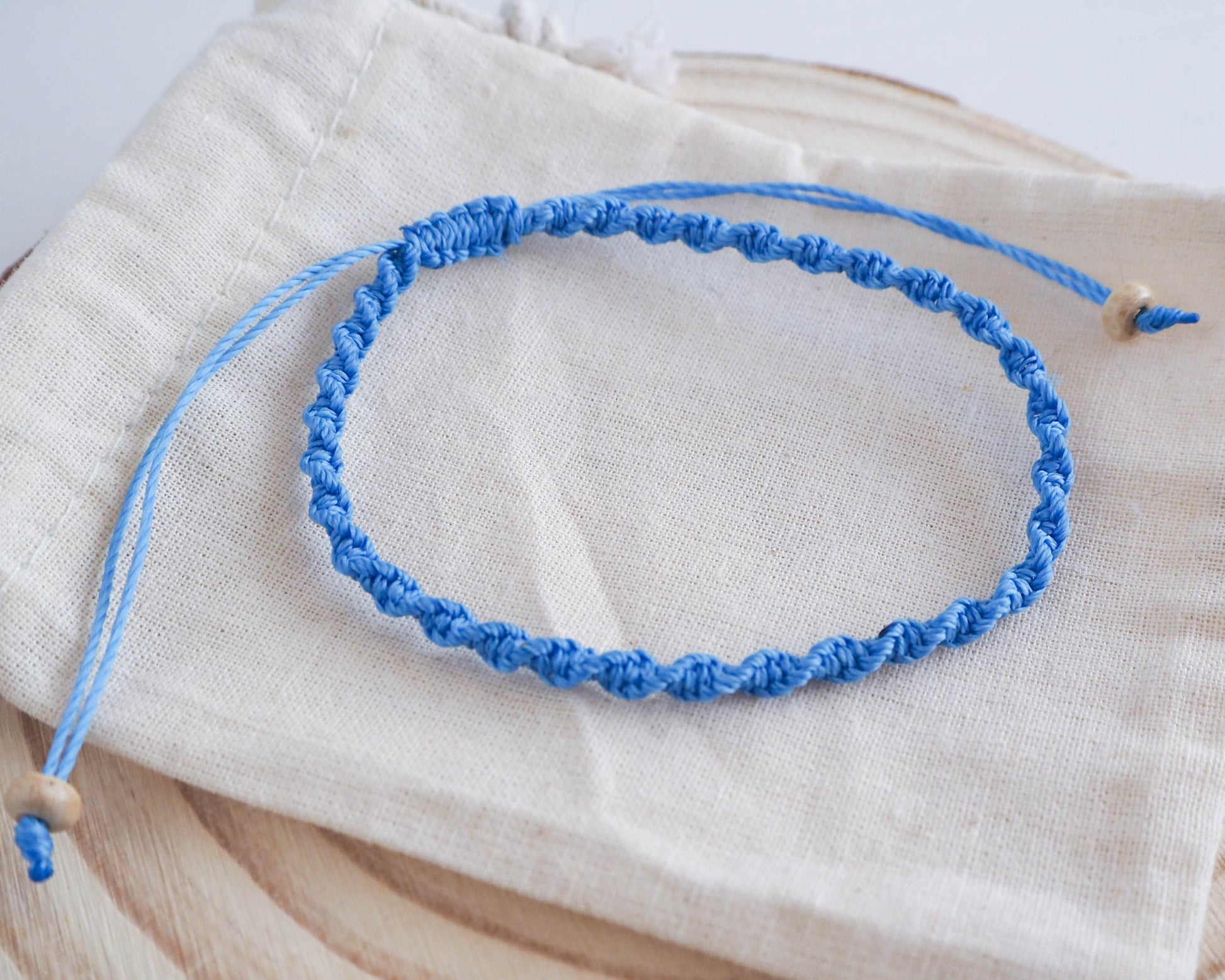 Beach Girls' Favorite: Set of 5 Knotted Cord Bracelets
