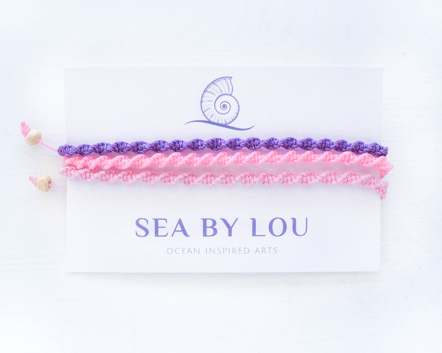 BEACH BLOOM BRACELETS ~ Trio