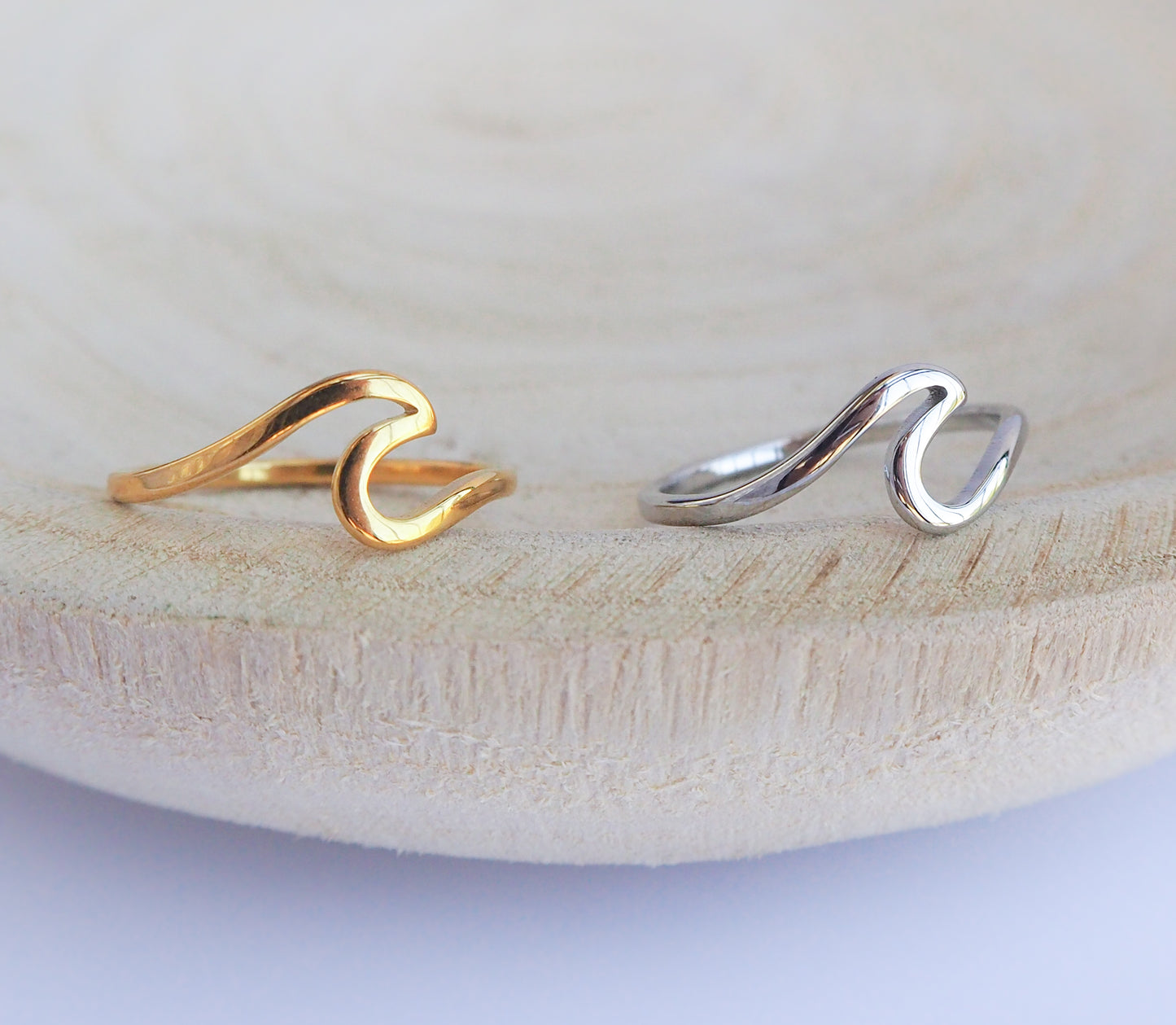 WAVE Ring ~ Gold or Silver