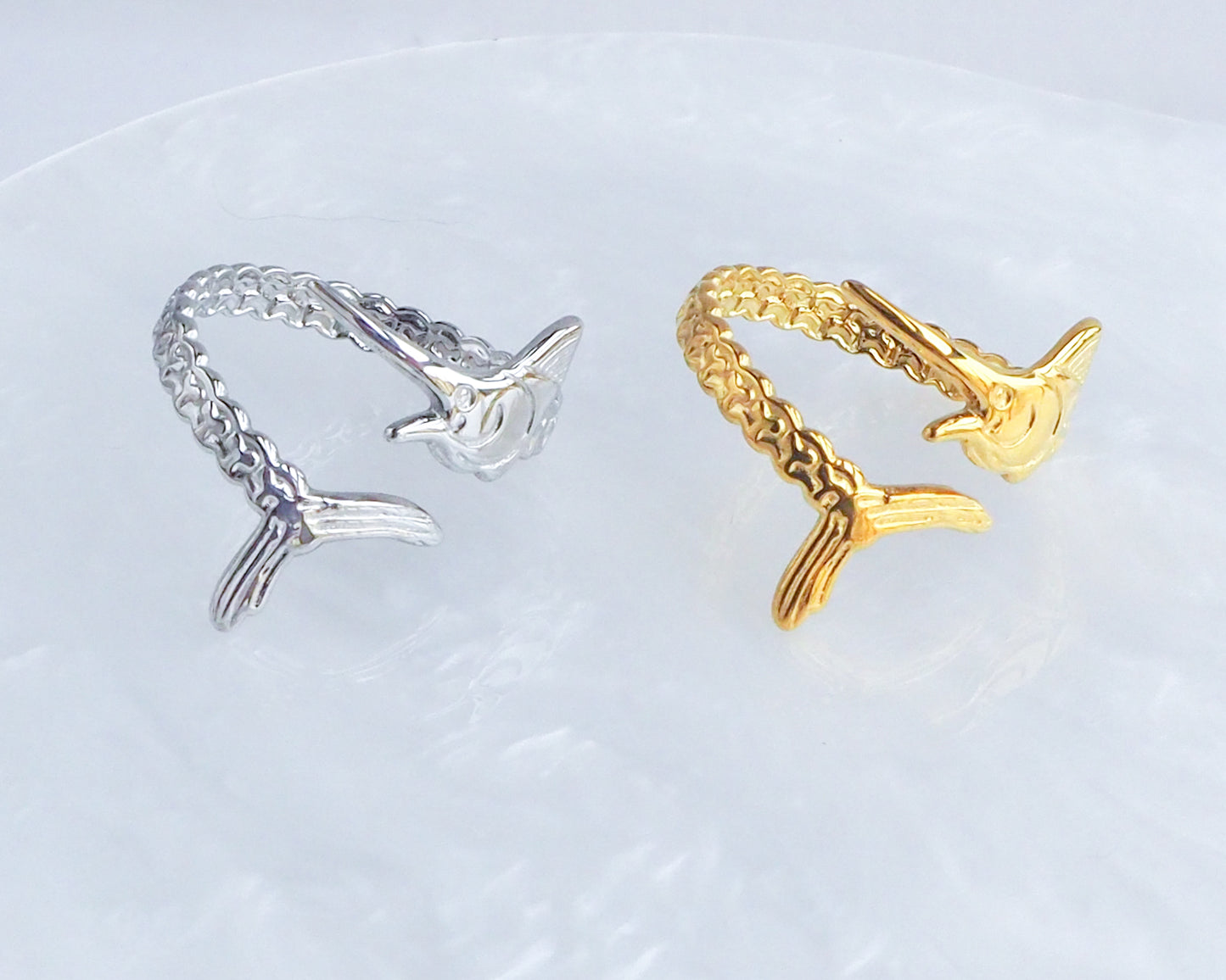 SWORDFISH Ring ~ Gold or Silver